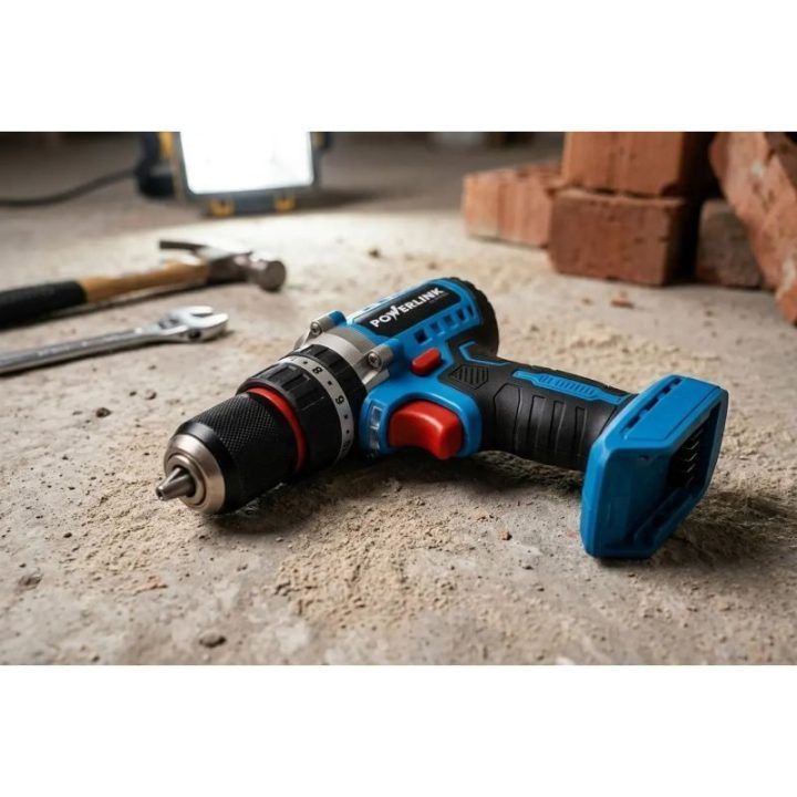 Akumuliatorinis gręžtuvas-suktuvas Extralink Powerlink, 20 V, 10 mm