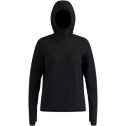 Moteriškas džemperis su gobtuvu Odlo Essential Thermal, juodas