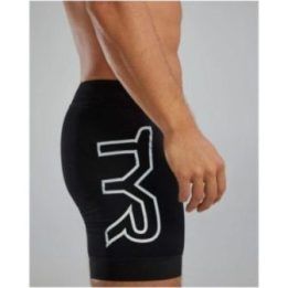Vyriški plaukimo šortai su dideliu logotipu TYR Durafast Elite