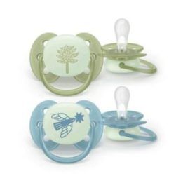 Šviečiantis čiulptukas Philips Avent Ultra Soft Nighttime, nuo 18 mėn