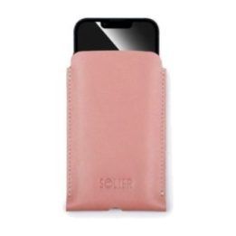 Odinis dėklas IPhone 11 Solier rožinės spalvos