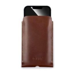 Odinis dėklas IPhone 11 rudos spalvos
