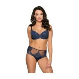Liemenėlė 1990 m Ava Lingerie – tamsiai mėlyna