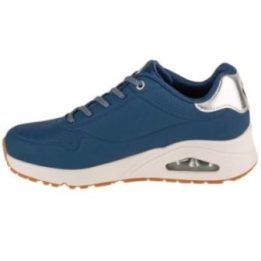 Moteriški sportbačiai Skechers Uno Shimmer, tamsiai mėlyni