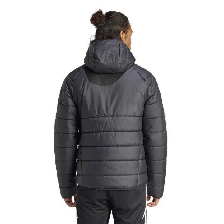 Vyriška žieminė striukė su gobtuvu adidas Tiro 24, juoda