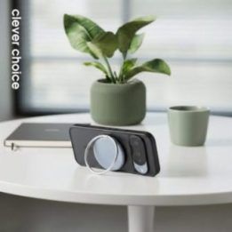 Dėklas Google Pixel 11 Crong Hybrid Matte Magnetic su MagSafe, levandų spalvos