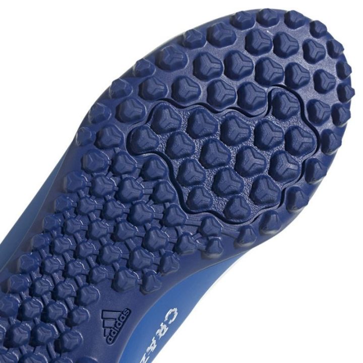 Vaikiški futbolo bateliai adidas X Crazyfast.4, mėlyni