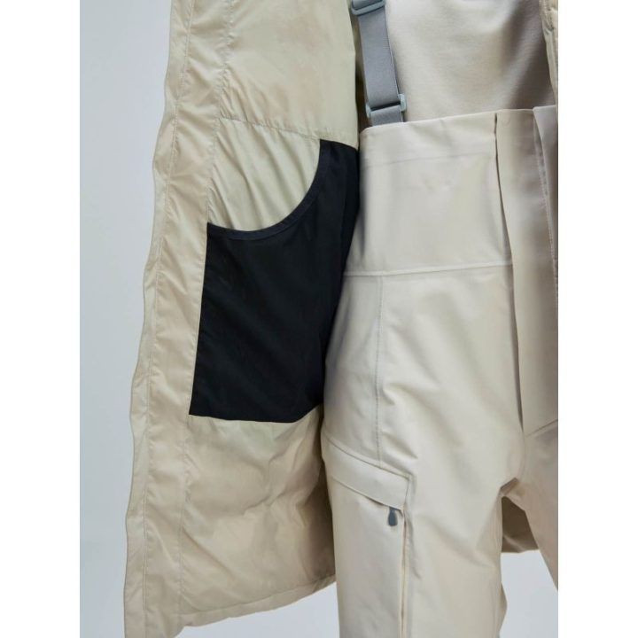 Moteriška pašiltinta slidinėjimo parka POC Race Loft, smėlio