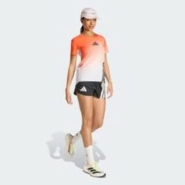 Moteriški bėgimo marškinėliai adidas TERREX Xpr Pro, balti ir oranžiniai