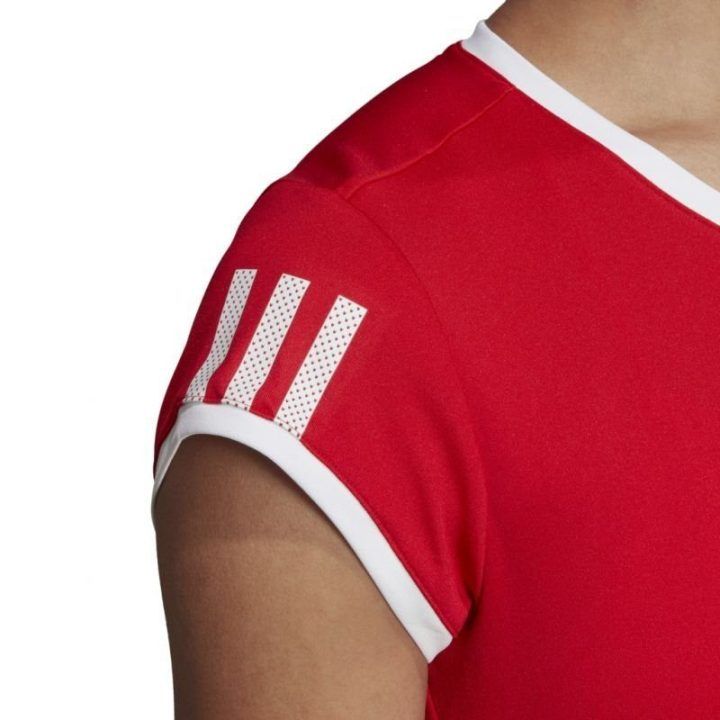 Moteriški prigludę treniruočių marškinėliai adidas Club, raudoni