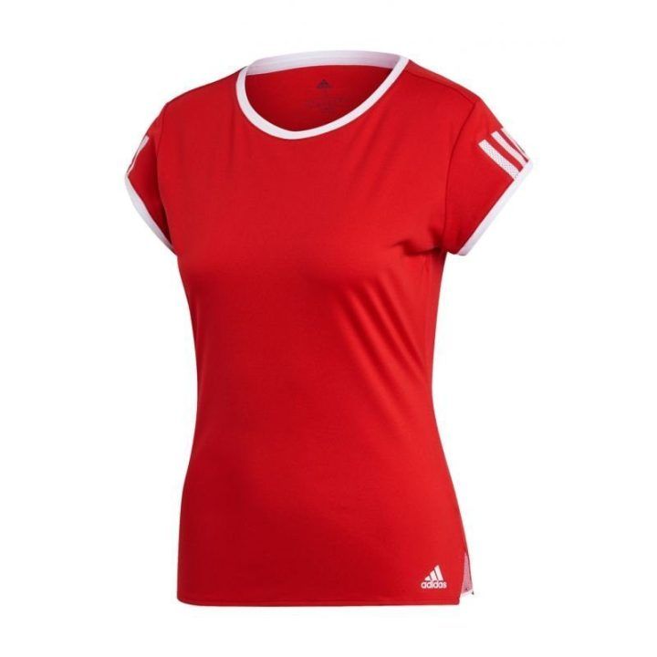 Moteriški prigludę treniruočių marškinėliai adidas Club, raudoni