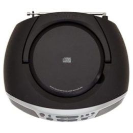Nešiojamasis CD grotuvas su Bluetooth Aiwa, sidabrinis