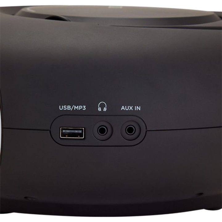 Nešiojamasis CD grotuvas su Bluetooth Aiwa, sidabrinis