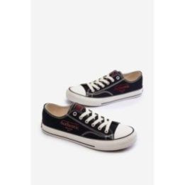 Vyriški sportbačiai su guminiu padu Big Star Shoes, juodi