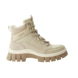 Moteriški žieminiai aulinukai su raišteliais Lee Cooper, smėlio