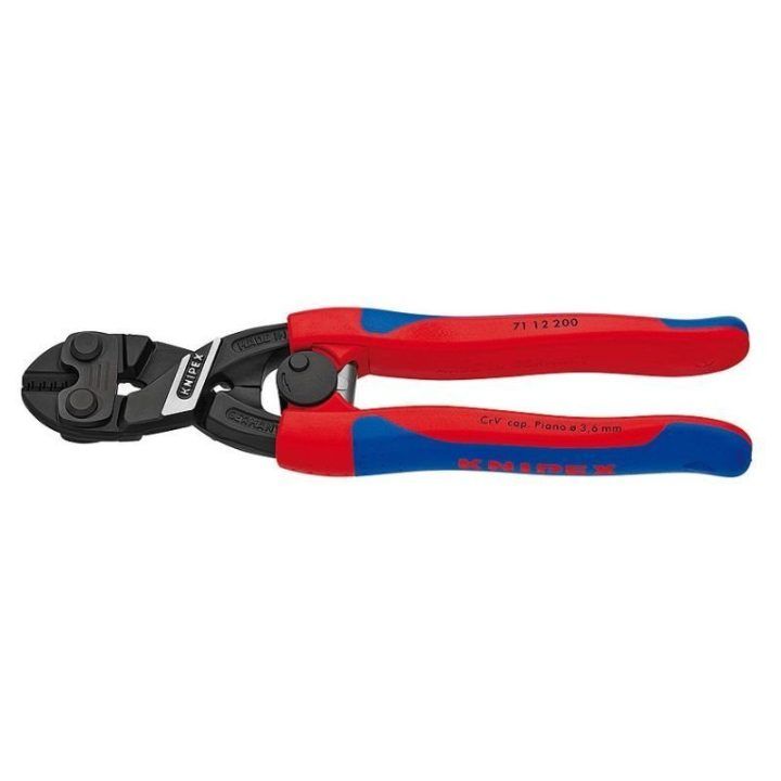 Vielos kirpimo žnyplės Knipex CoBolt, 200 mm, 375 g