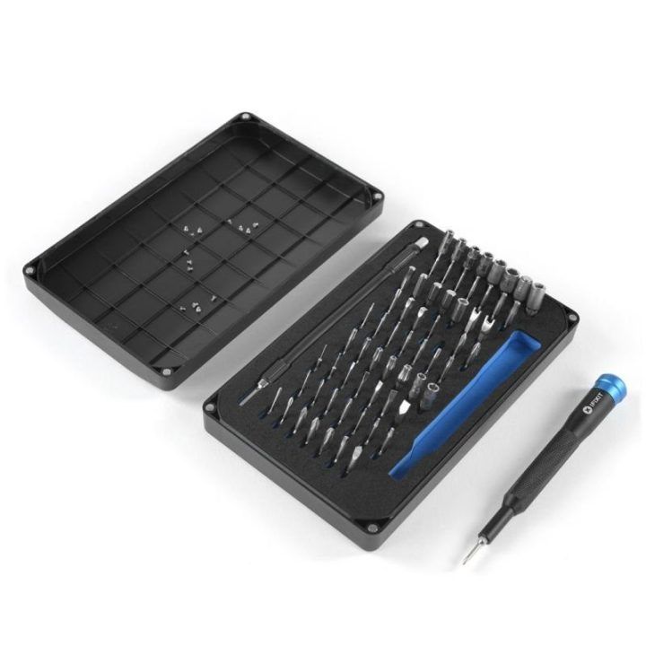 Įrankių rinkinys su 64 antgaliais iFixit Pro Tech Toolkit, juodas