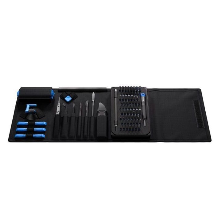 Įrankių rinkinys su 64 antgaliais iFixit Pro Tech Toolkit, juodas