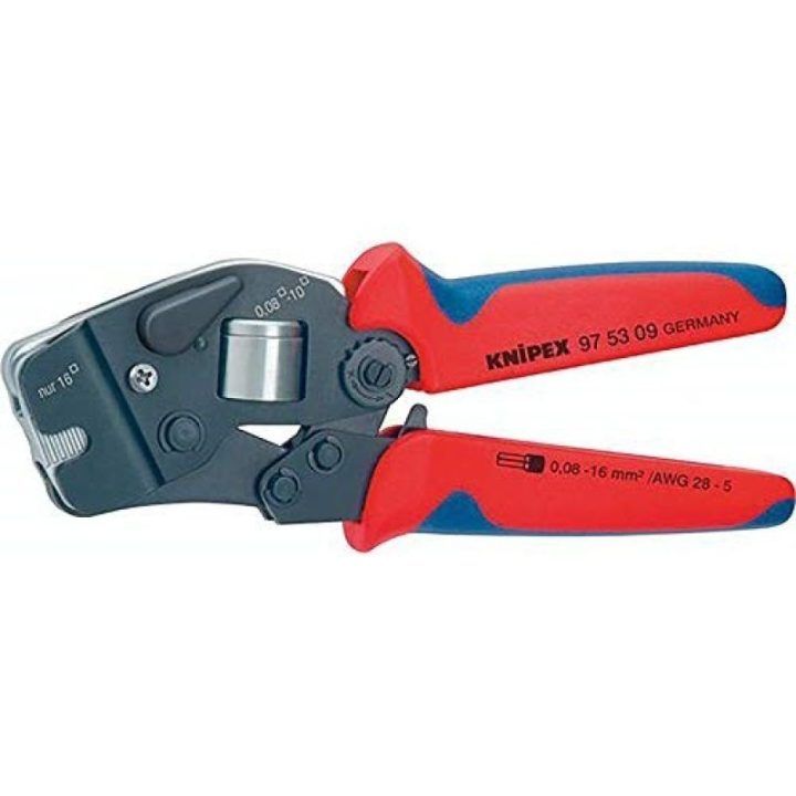 Replės kabelių antgalių įvorėms Knipex, 10/16 mm²