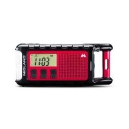 Radijo žadintuvas su žibintuvėliu Midland PRO, 10 000 mAh