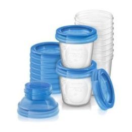 SCF618/10 Buteliukai Via 180 ml + dangteliai