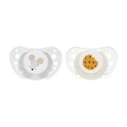 00075035440000 PF COMFORT AIR LUMI silikon 16-36 mėn. pilkas čiulptukas