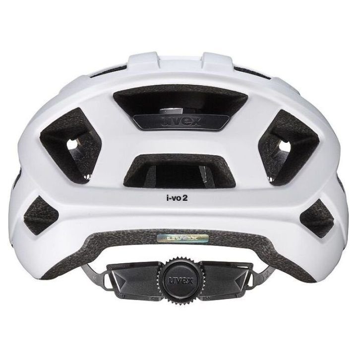 Uniseks dviračio šalmas Uvex I-vo 2, juodos ir baltos spalvos