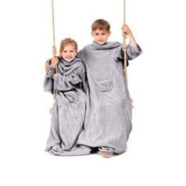 Antklodė lazykids steel 90x105