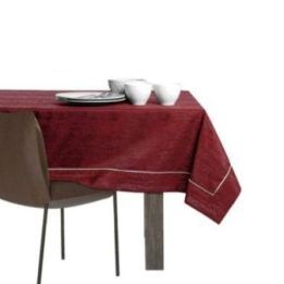 Staltiesė su apsiūtu kraštu AH VESTA, 110 × 110 cm, bordo