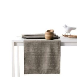 Staltiesė 115×300 + 35×300 kapučino spalvos VESTA