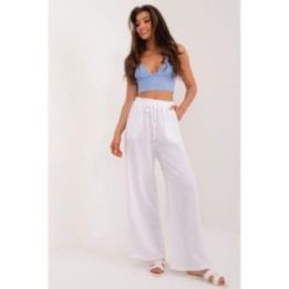 Moteriškos kelnės Italy Moda, baltos