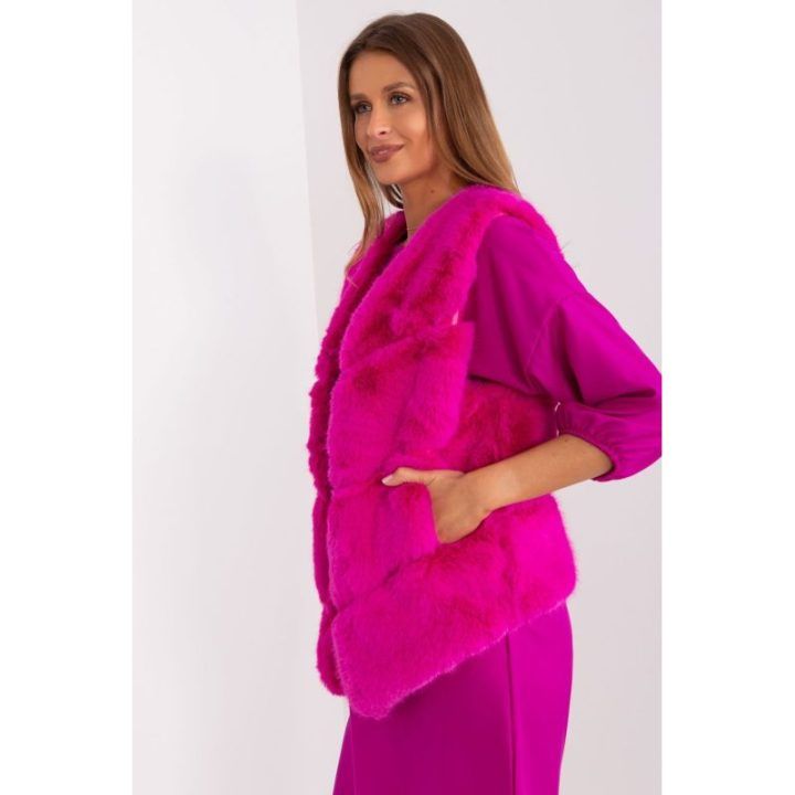 Moteriška liemenė su pamušalu Wool Fashion Italia, rožinė