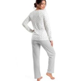 Moteriška pižama Love Long Donna – pilka