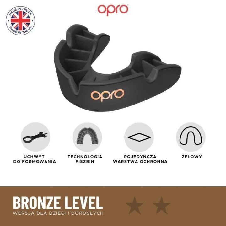 Kovos sporto dantų kapa OPRO UFC Bronze GEN2, balta