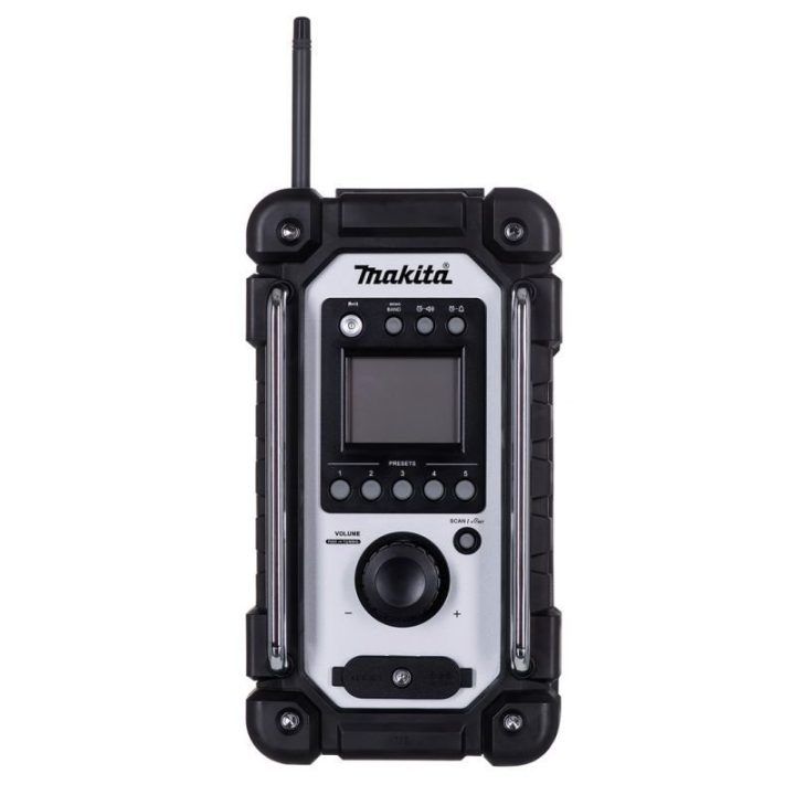 Radijas FM/AM Makita, juodos ir turkio spalvos