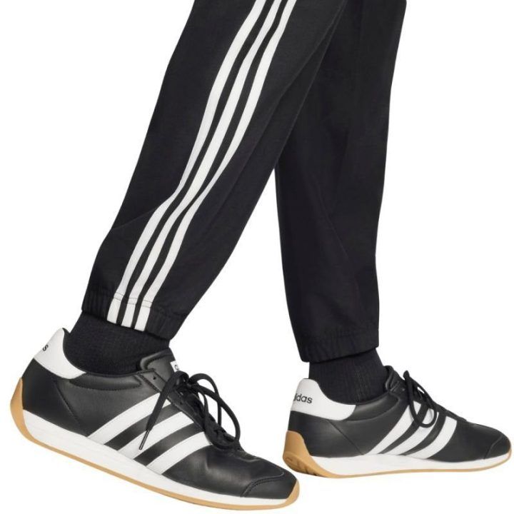 Vyriškas sportinis kostiumas adidas 3-Stripes Woven, juodas