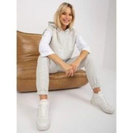 Moteriškas trijų dalių komplektas Ex Moda, šviesiai pilkas