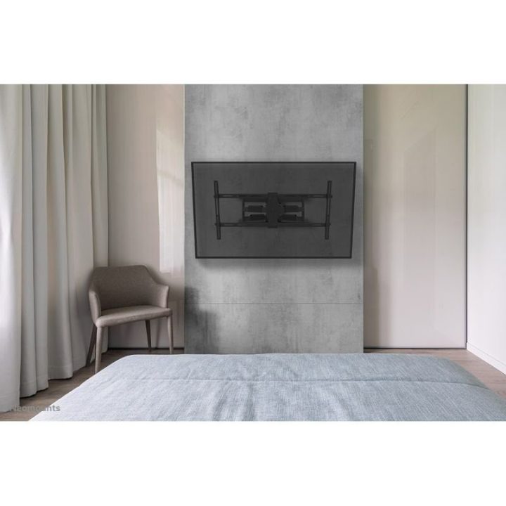 TV sieninis laikiklis NewStar NeoMounts, juodas