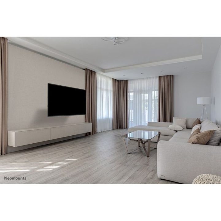 TV sieninis laikiklis NewStar NeoMounts, juodas