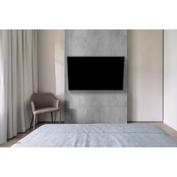 TV sieninis laikiklis NewStar NeoMounts, juodas
