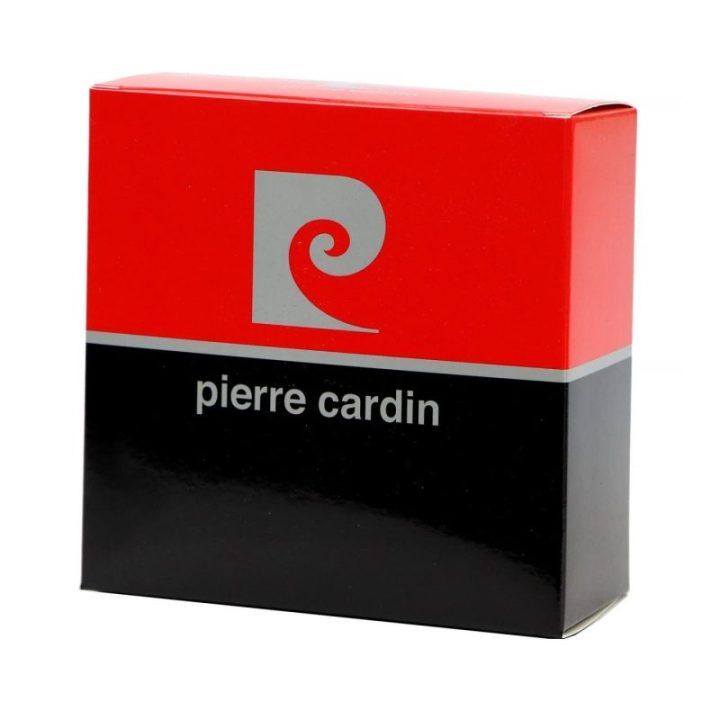Vyriškas diržas su Pierre Cardin užrašu ant sagties, juodas