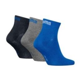 Uniseks medvilninės kojinės Puma Quarter Plain, 3 poros