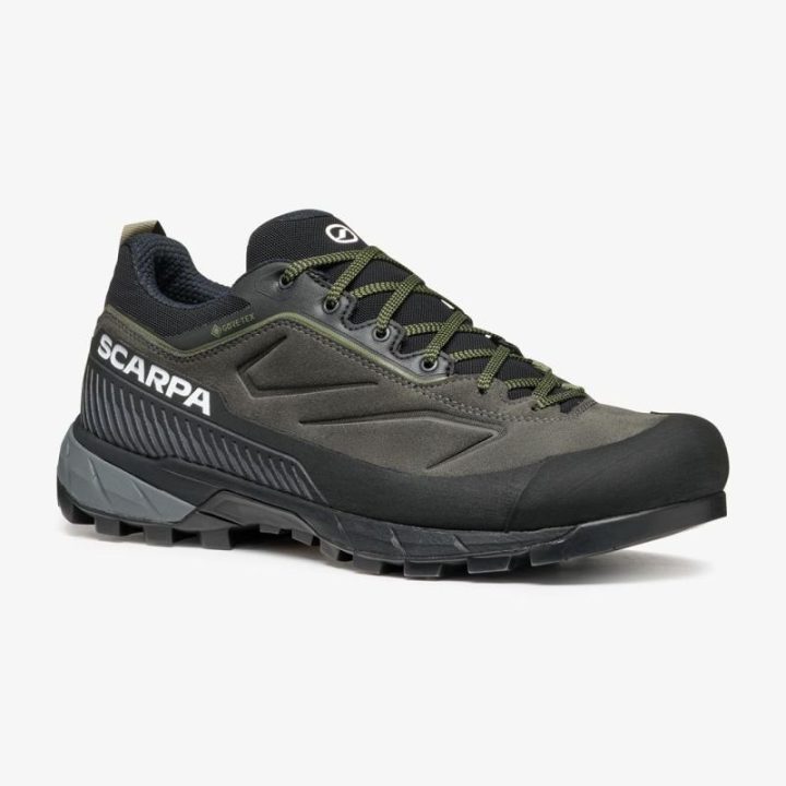 Vyriški batai su GORE-TEX membrana Scarpa Rapid XT, tamsiai chaki