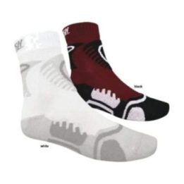 Sportinės kojinės Tempish Skate Air Soft, baltos ir juodos