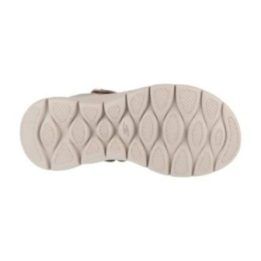 Moteriškos įspiriamos basutės Skechers Go Walk Flex Illuminate, smėlio