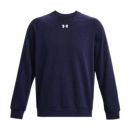 Vyriškas džemperis Under Armour Rival Fleece Crew, tamsiai mėlynas