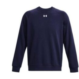 Vyriškas džemperis Under Armour Rival Fleece Crew, tamsiai mėlynas