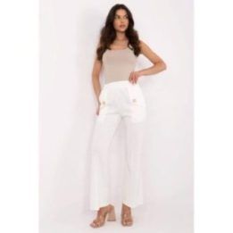 Moteriškos platėjančio kirpimo sportinės kelnės Italy Moda, smėlio