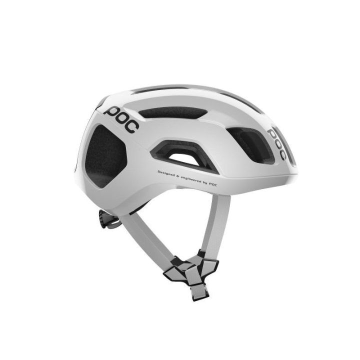 Dviračio šalmas POC Ventral Air Wide Fit MIPS Integra, 59–61 cm, baltas