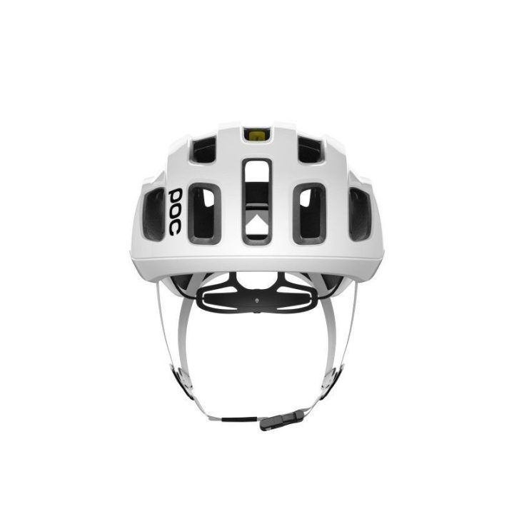 Dviračio šalmas POC Ventral Air Wide Fit MIPS Integra, 59–61 cm, baltas